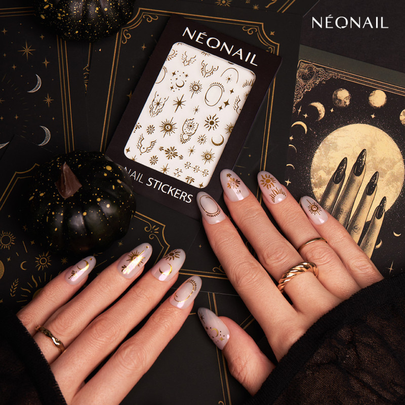 Nail Stickers 06: Astro Gold